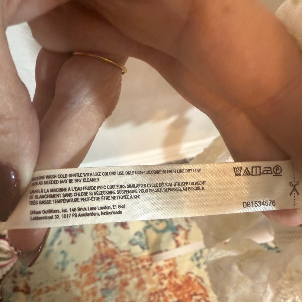 Anthropologie White Lace Swim Cover-Up - Picture 7 of 8